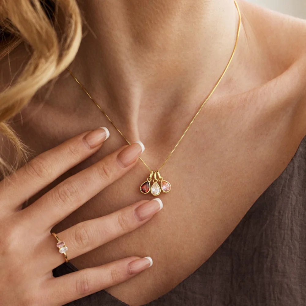 Birthstone Necklace | Gift For Her | Minimalist Necklace