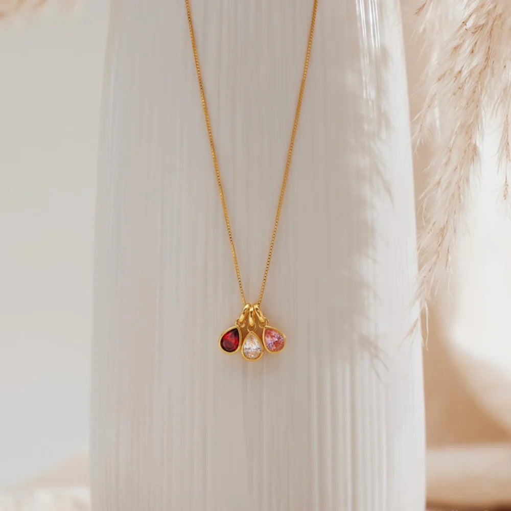 Birthstone Necklace | Gift For Her | Minimalist Necklace