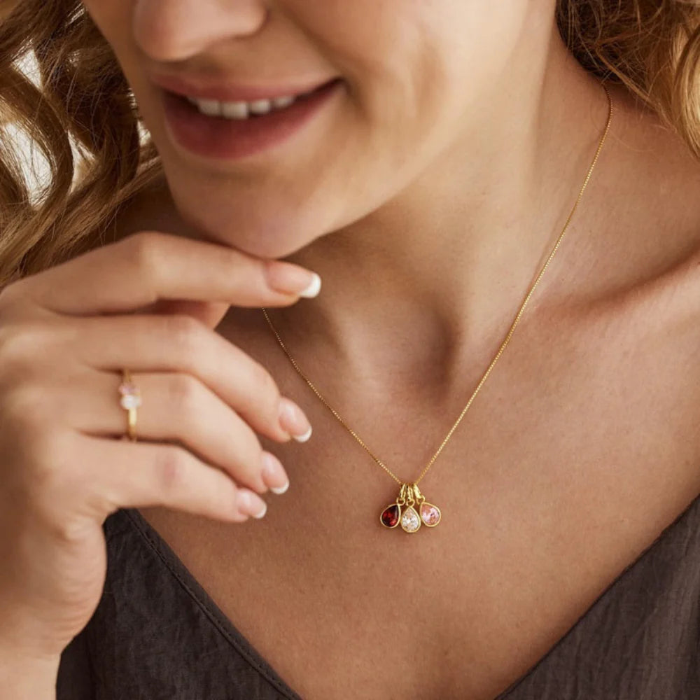 Birthstone Necklace | Gift For Her | Minimalist Necklace