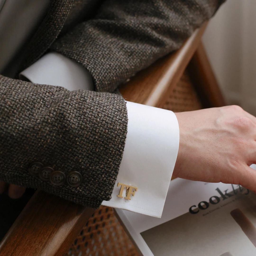 Customized Initial Cufflink