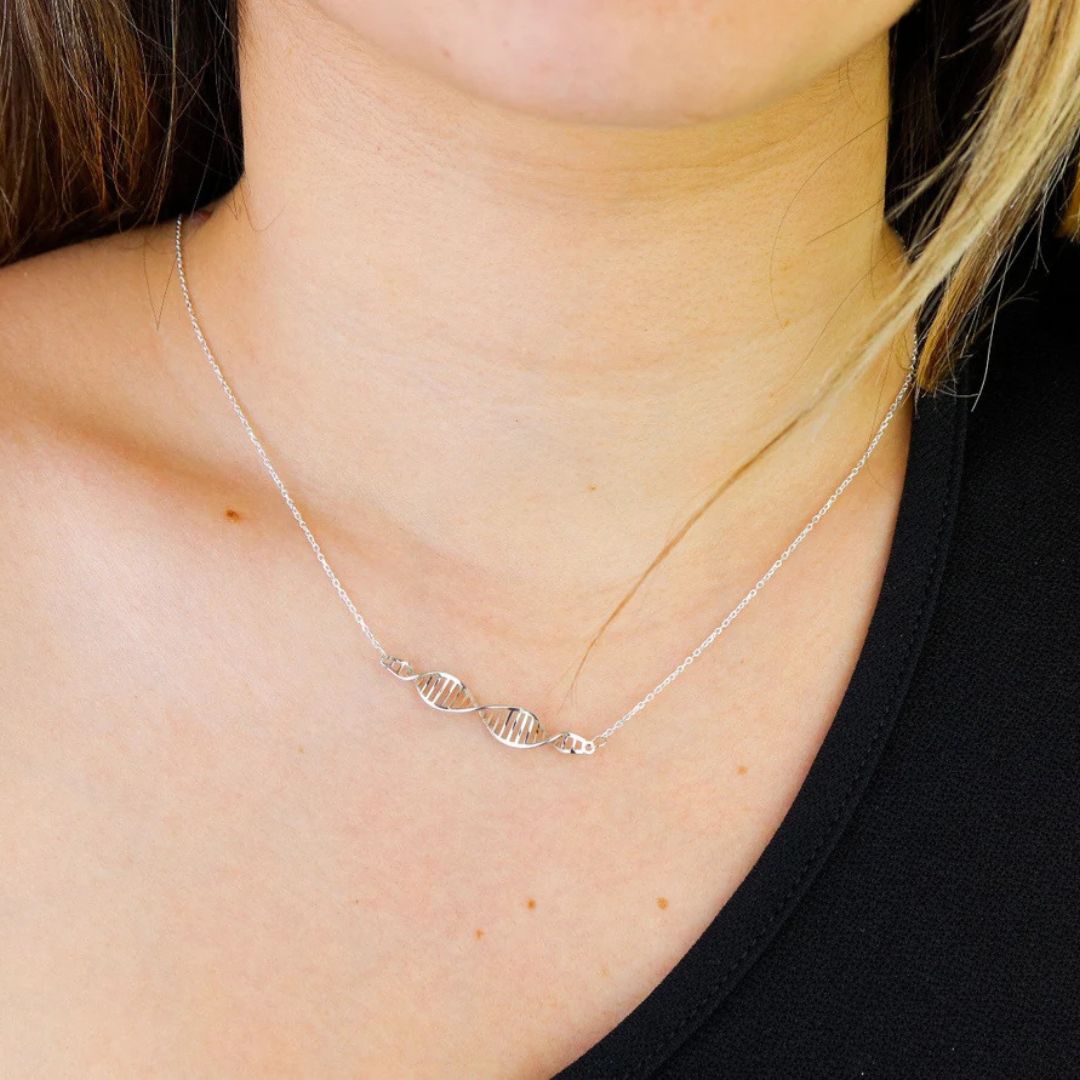 DNA Shape Molecule Necklace