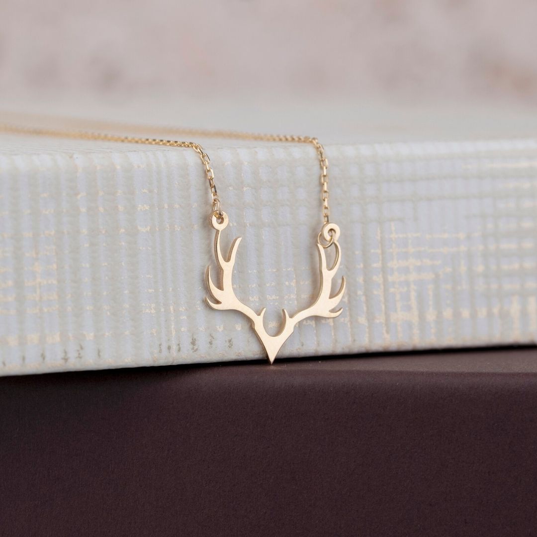 Deer Antler Necklace