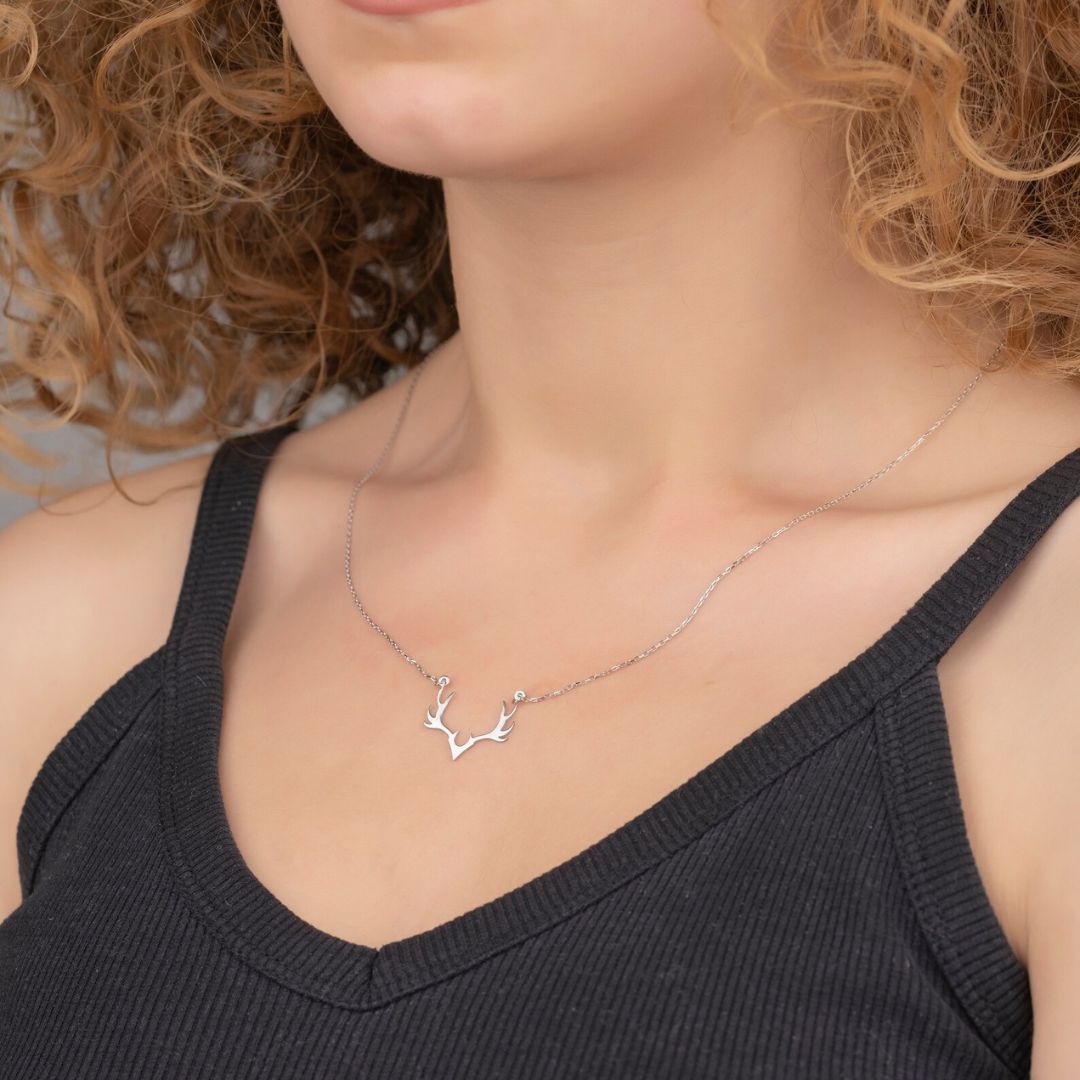 Deer Antler Necklace