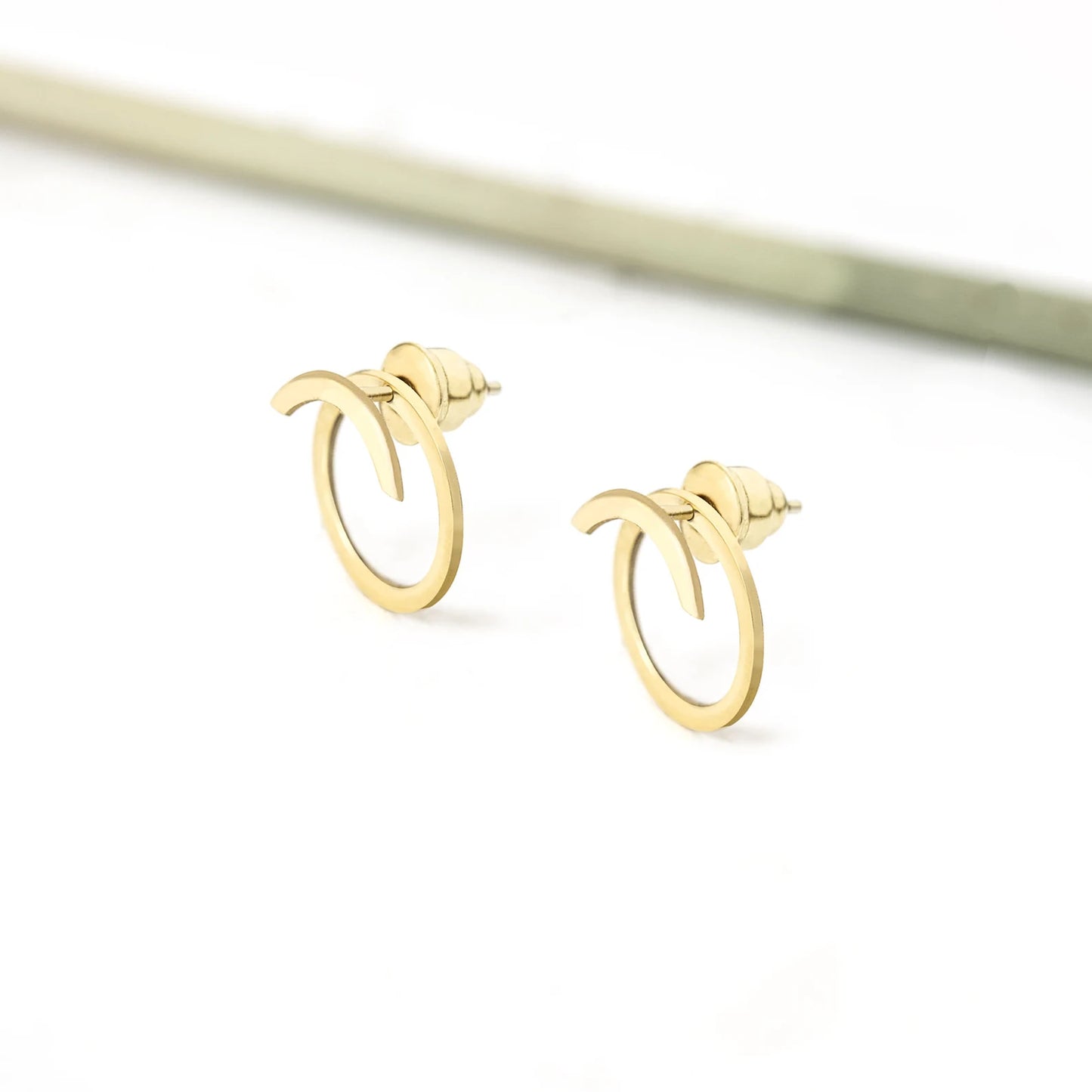 Ear Jacket Round Earrings | Modern Jewllery
