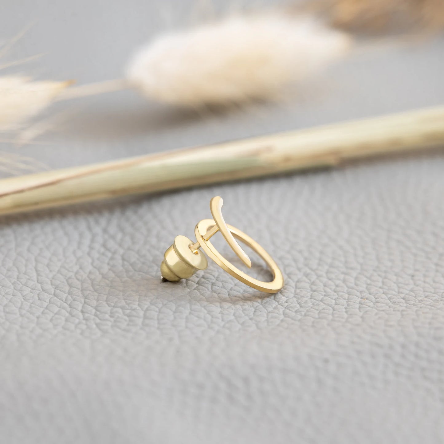 Ear Jacket Round Earrings | Modern Jewllery