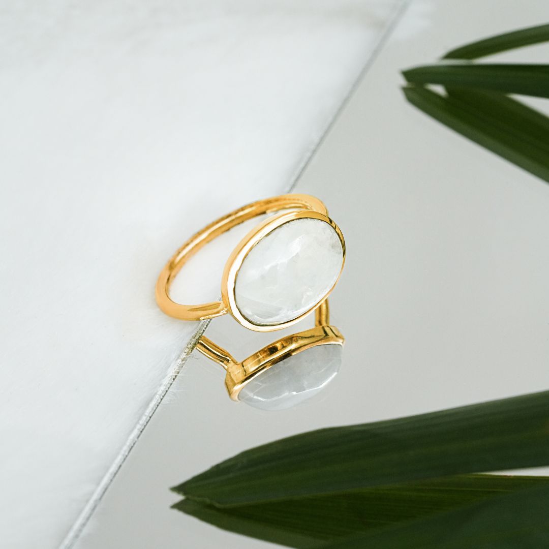 Ethereal Moonstone Ring