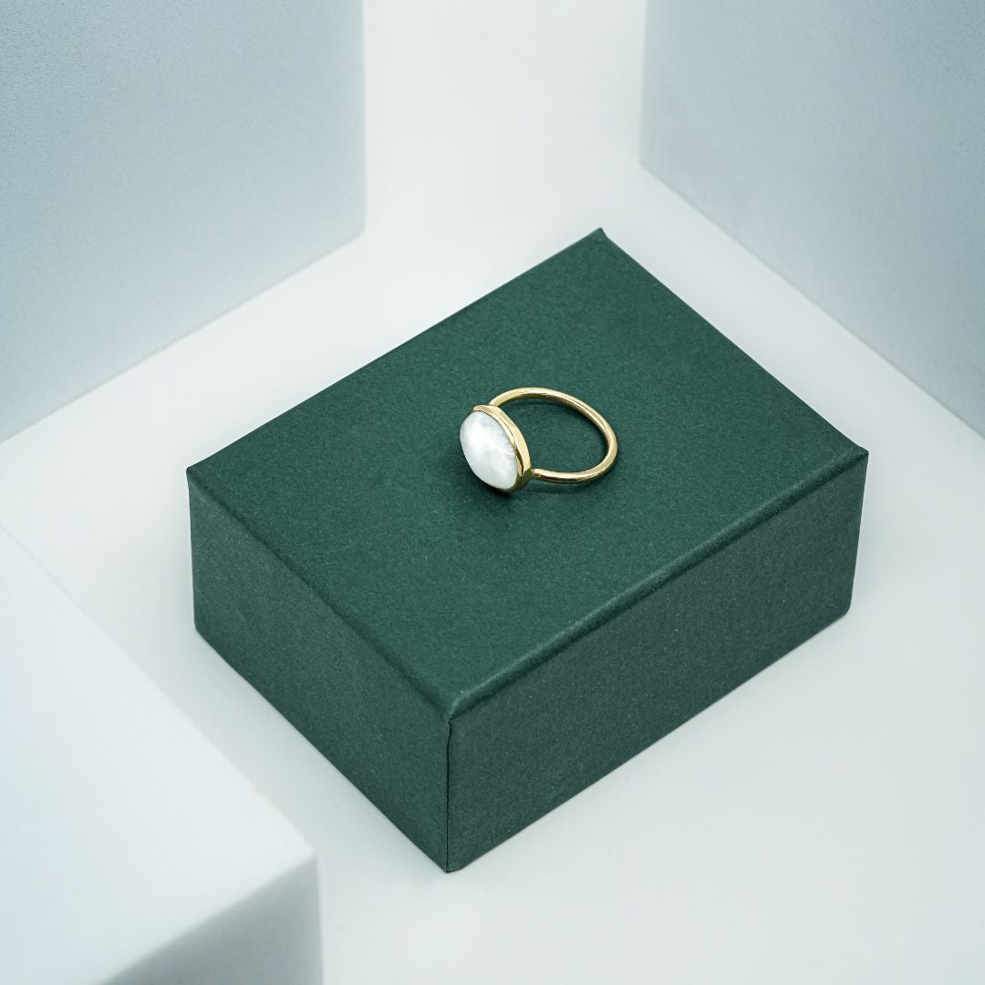 Ethereal Moonstone Ring