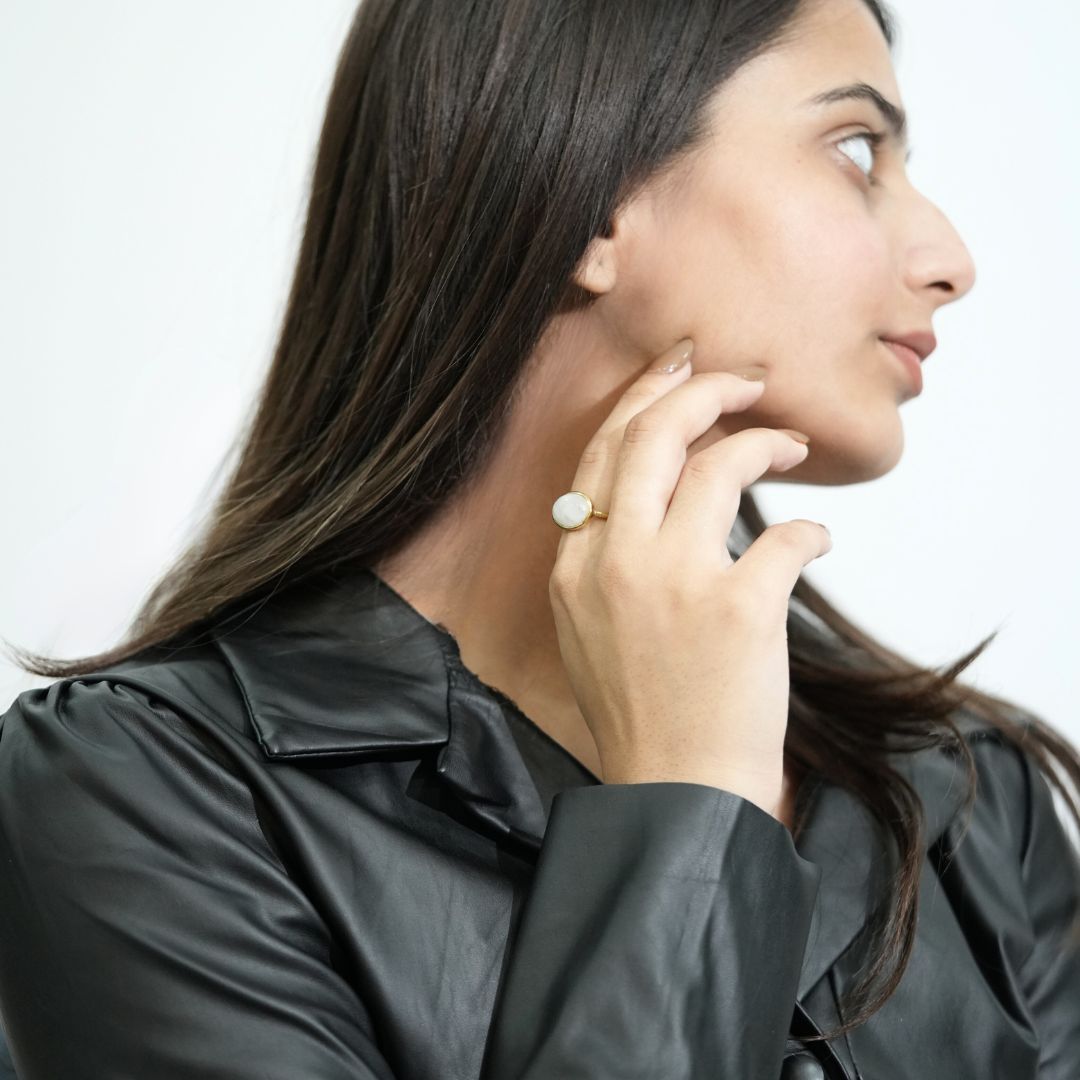 Ethereal Moonstone Ring