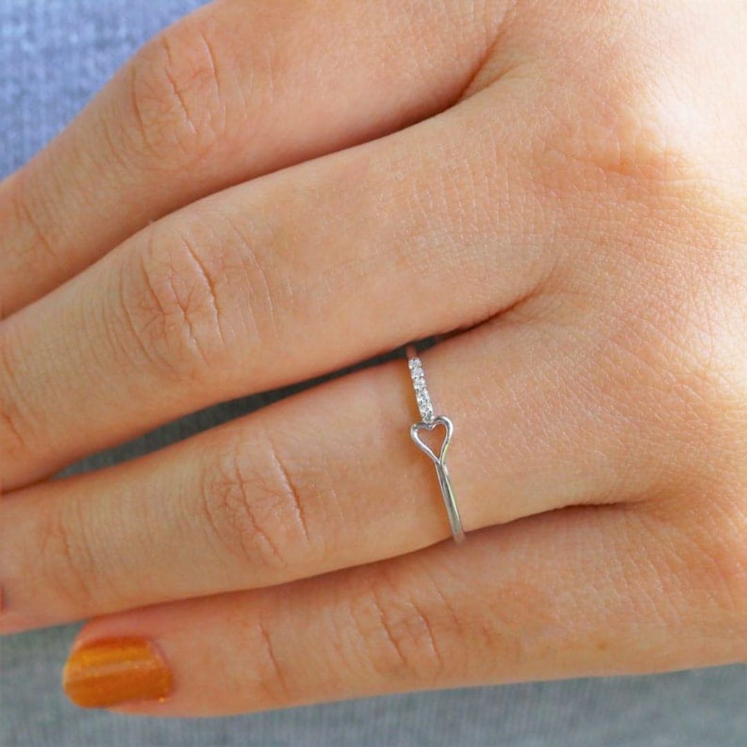 Gold Heart Ring