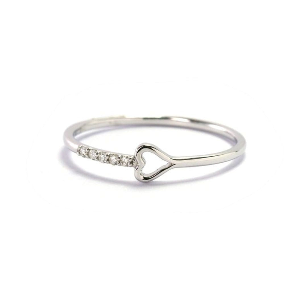 Gold Heart Ring
