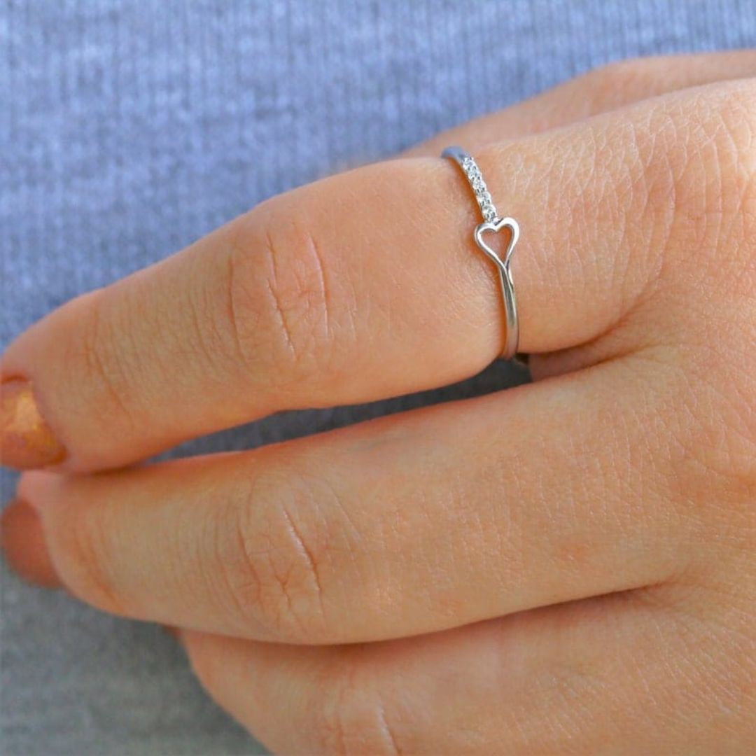Gold Heart Ring