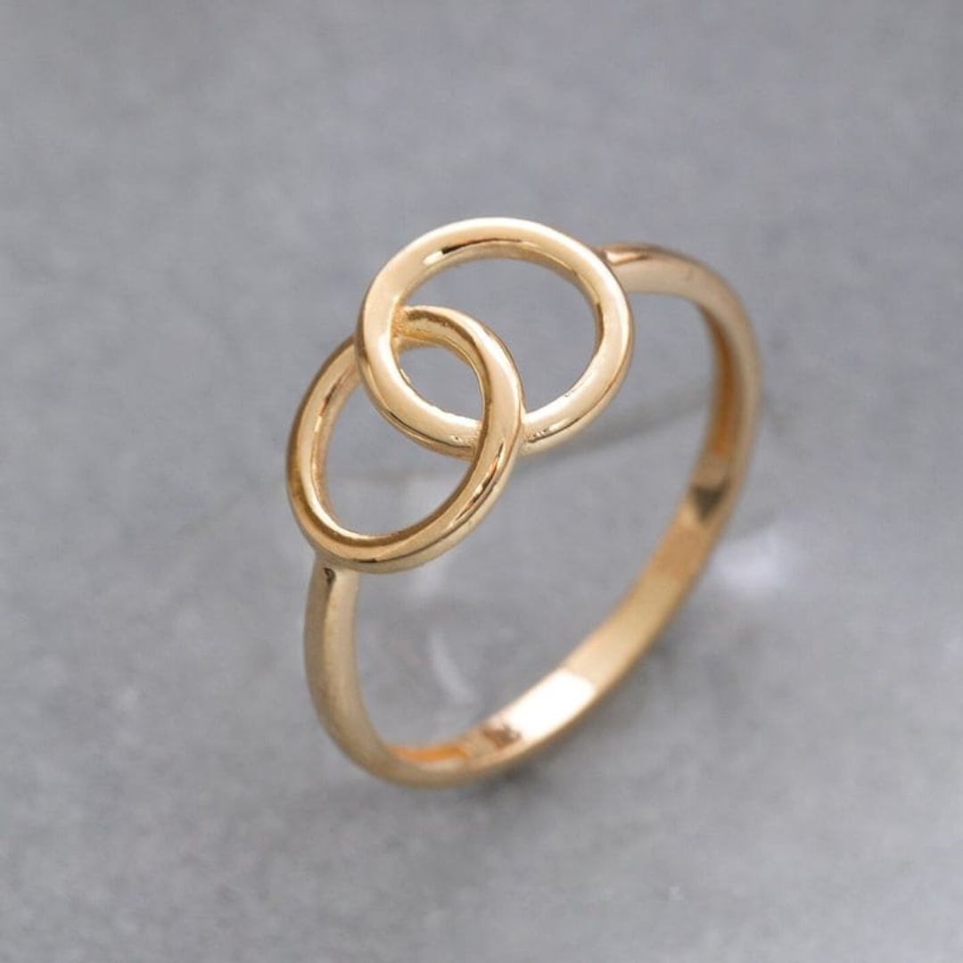 Interwined Circles Rings
