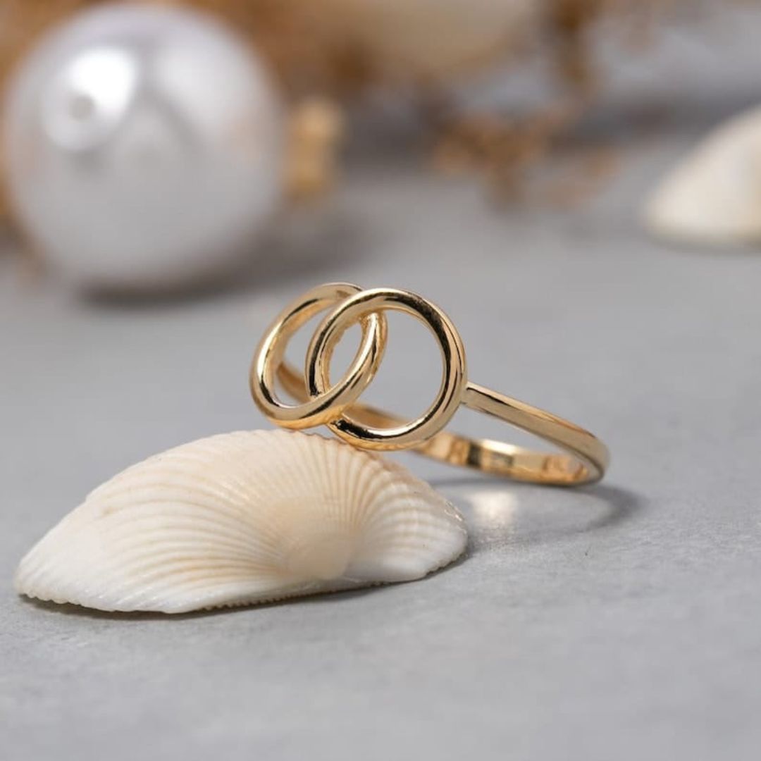 Interwined Circles Rings