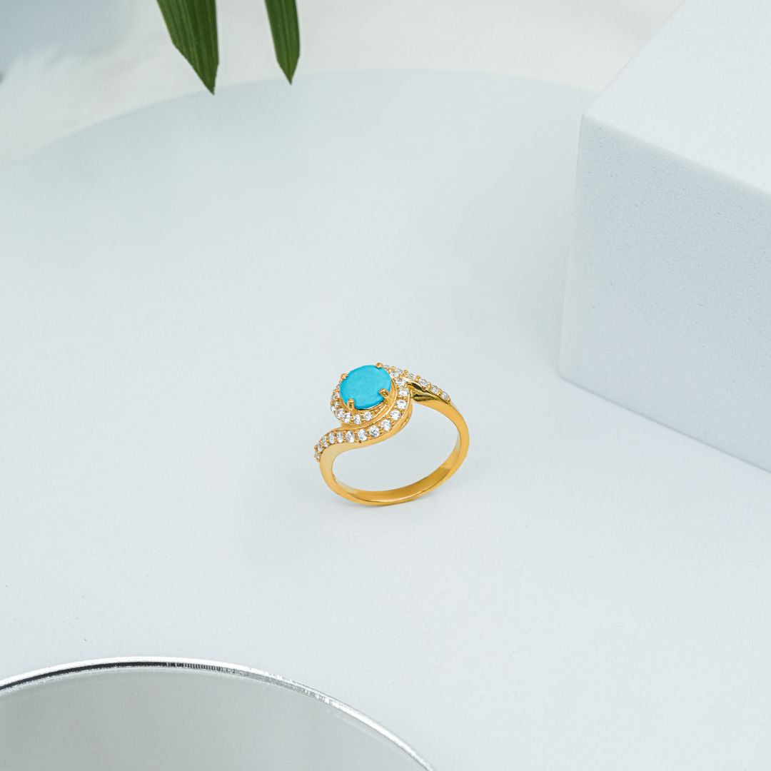 Lunar Blue Ring