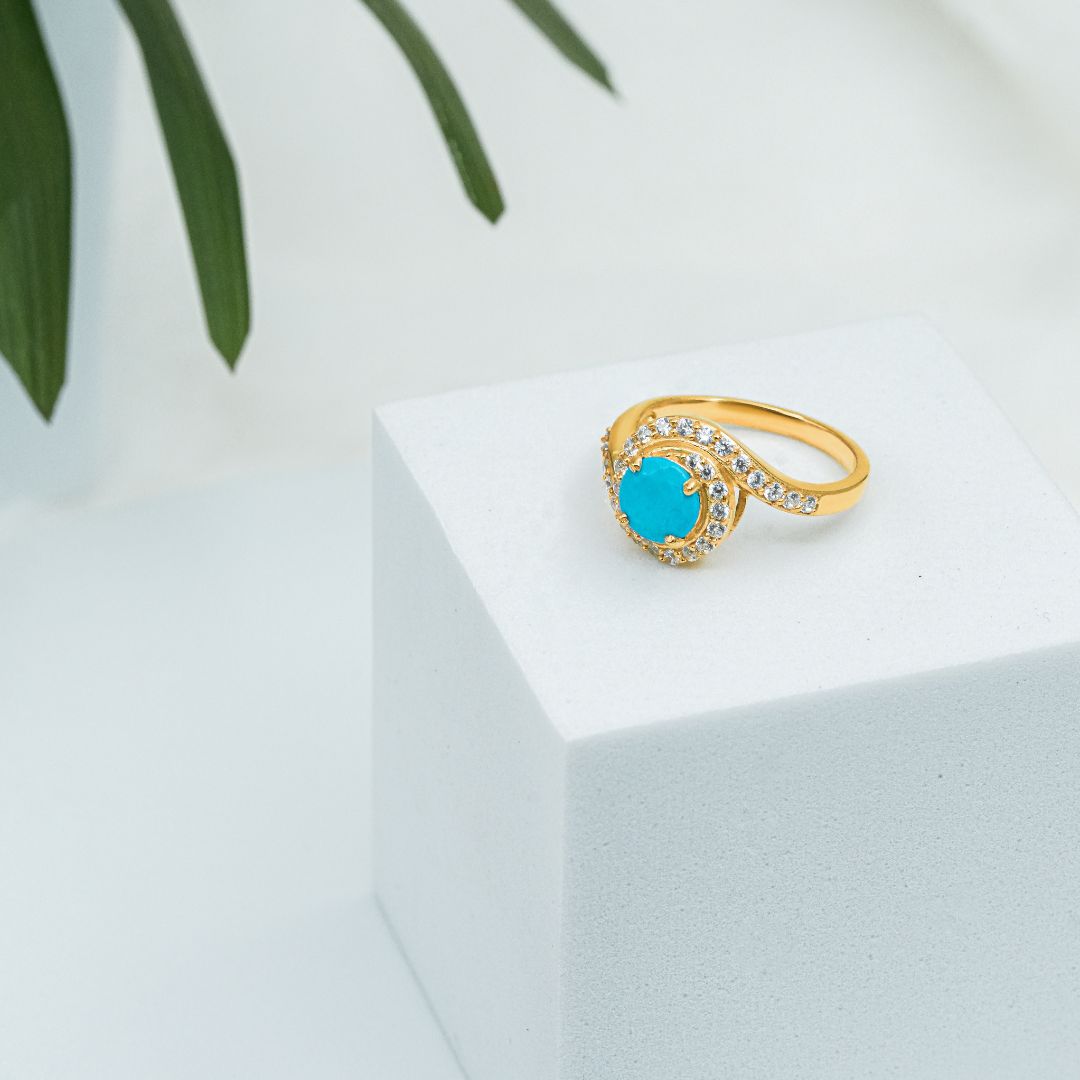 Lunar Blue Ring