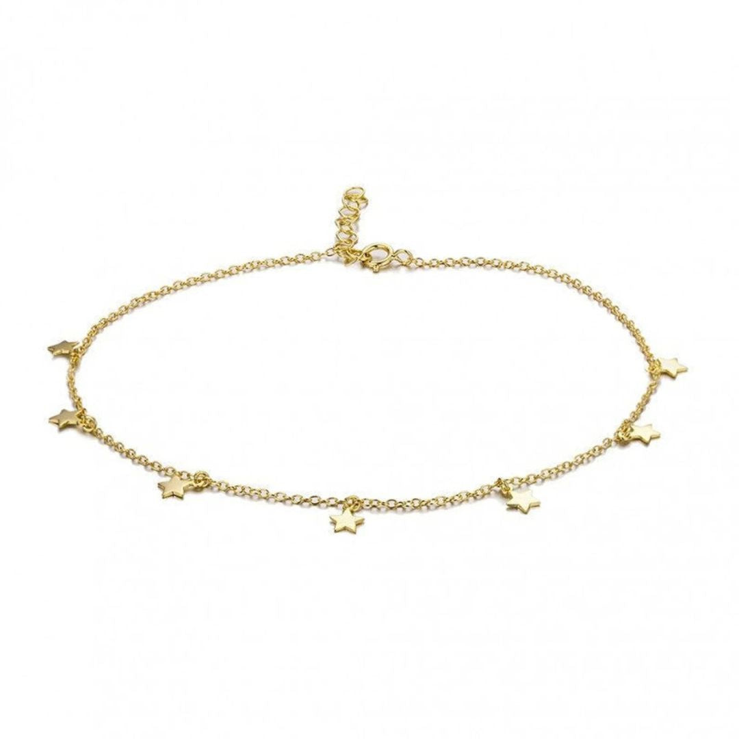 Minimalist Star Anklet