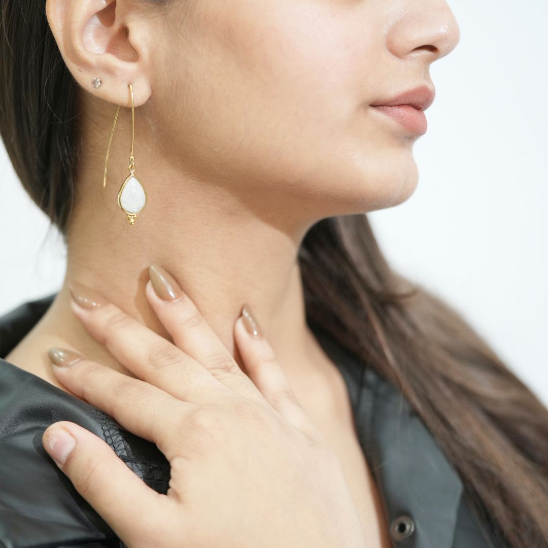 Moonlit Teardrop Earrings