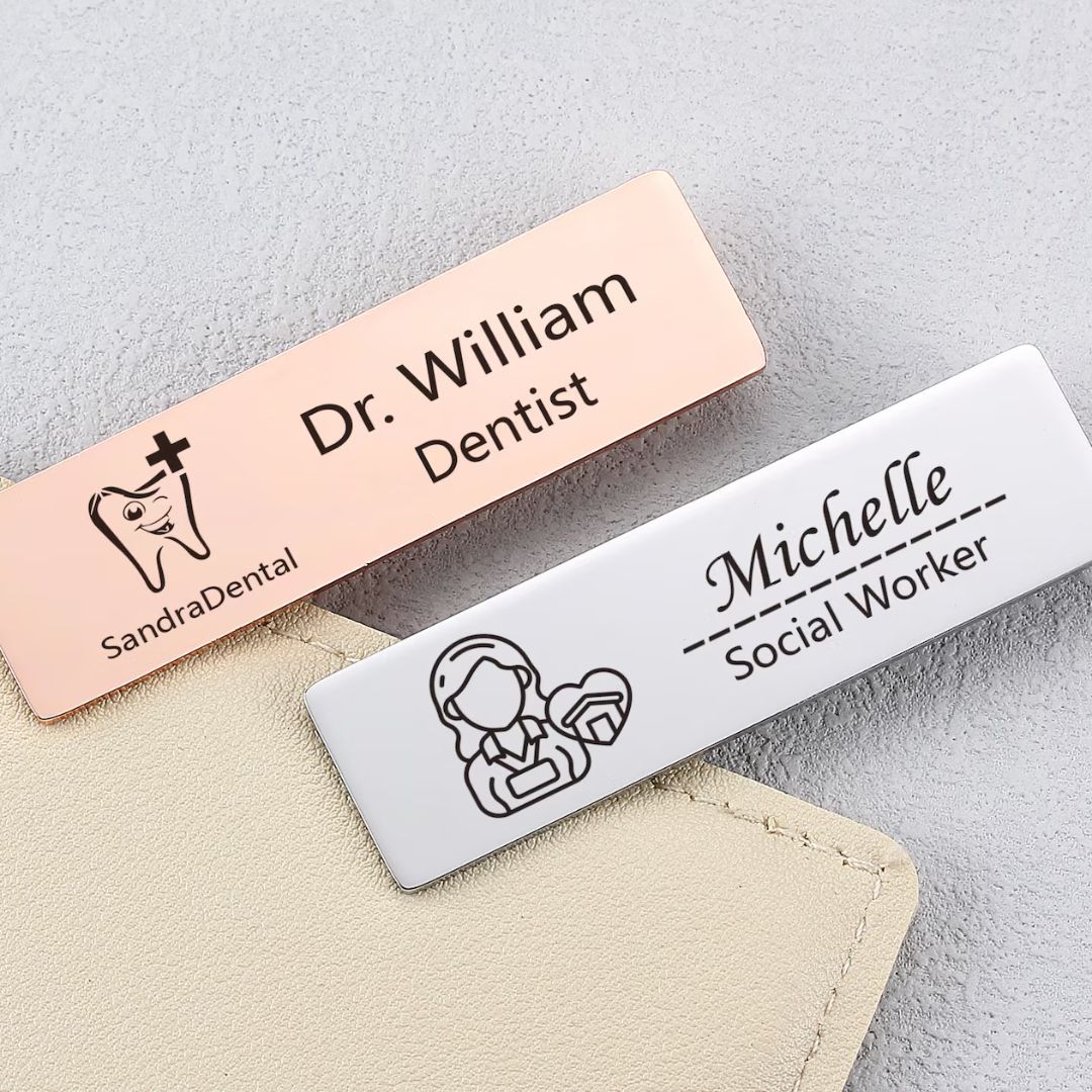 Personalised Name Badge | Custom Design Badge
