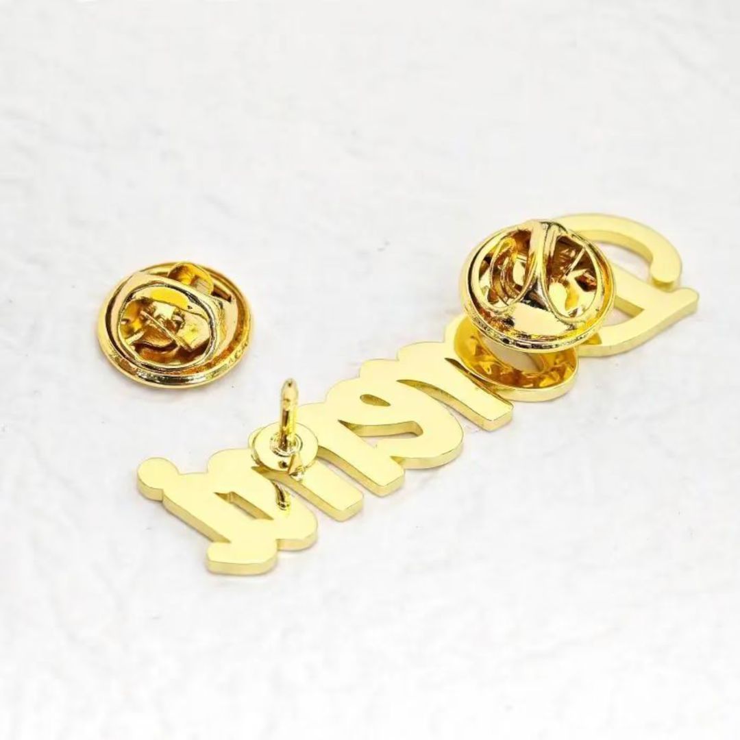 Personalized Name Brooch Unisex