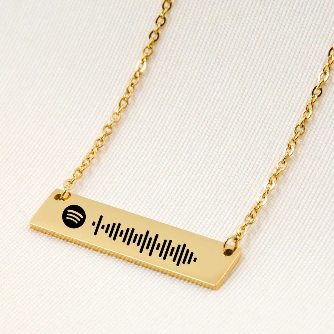 Personalized Spotify Music Necklace