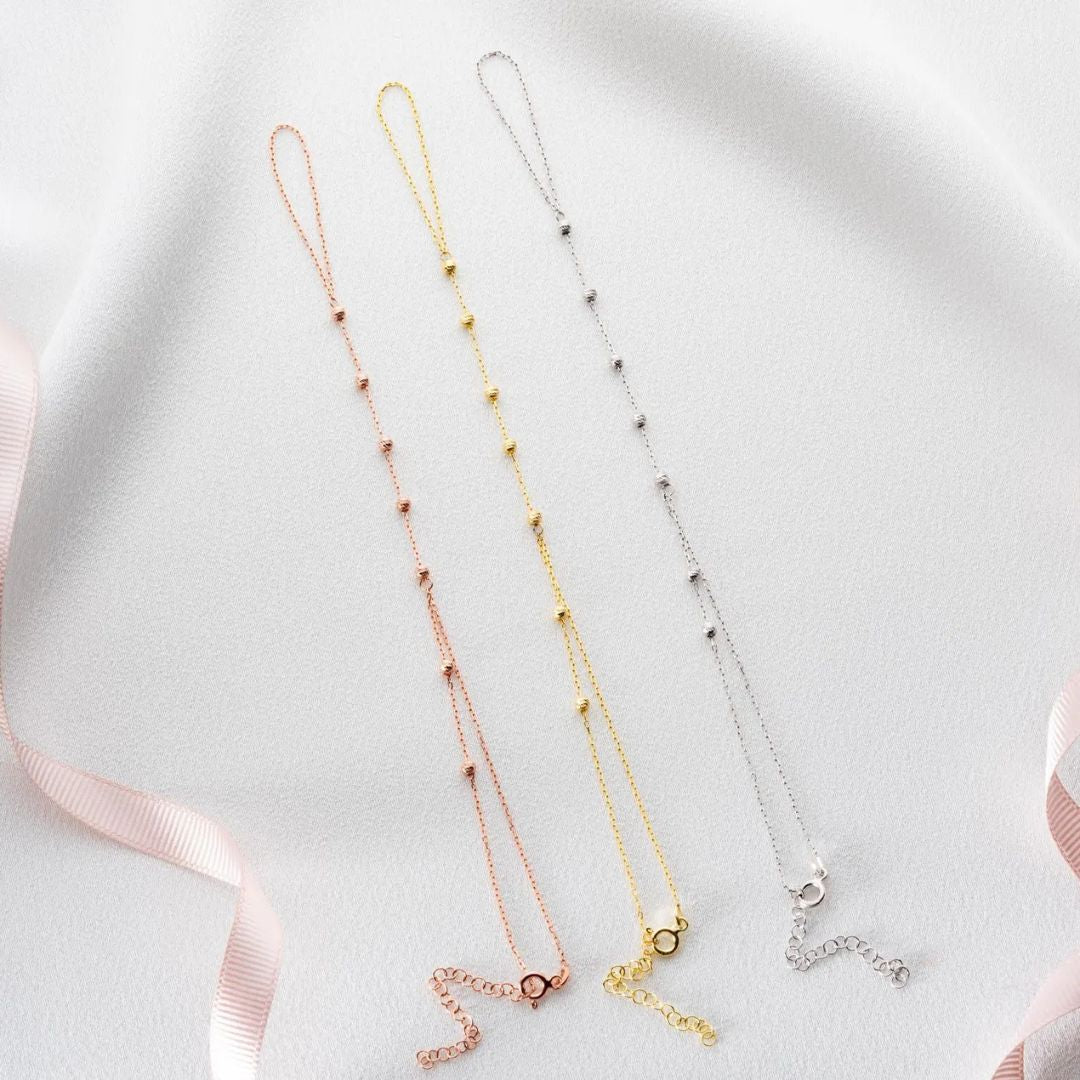 Silver & Gold Plated Hand Chain Bracelet
