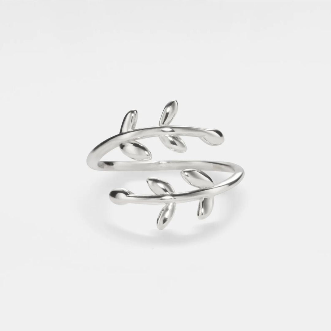 Vine Leaf Stacking Ring