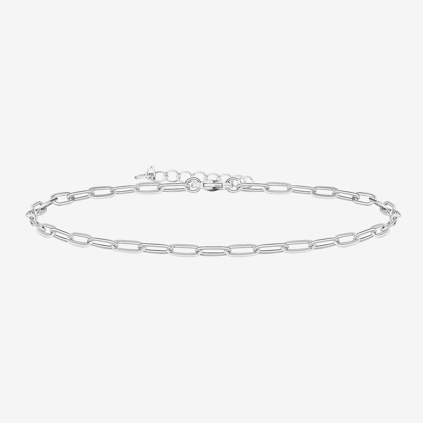 Paperclip Anklet For Woman and Cute Girls