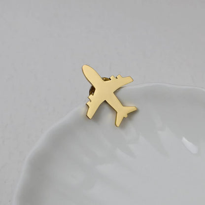 Airplane Brooch Pin, Lapel Pin for Pilot Airline Staff Cabin Crew