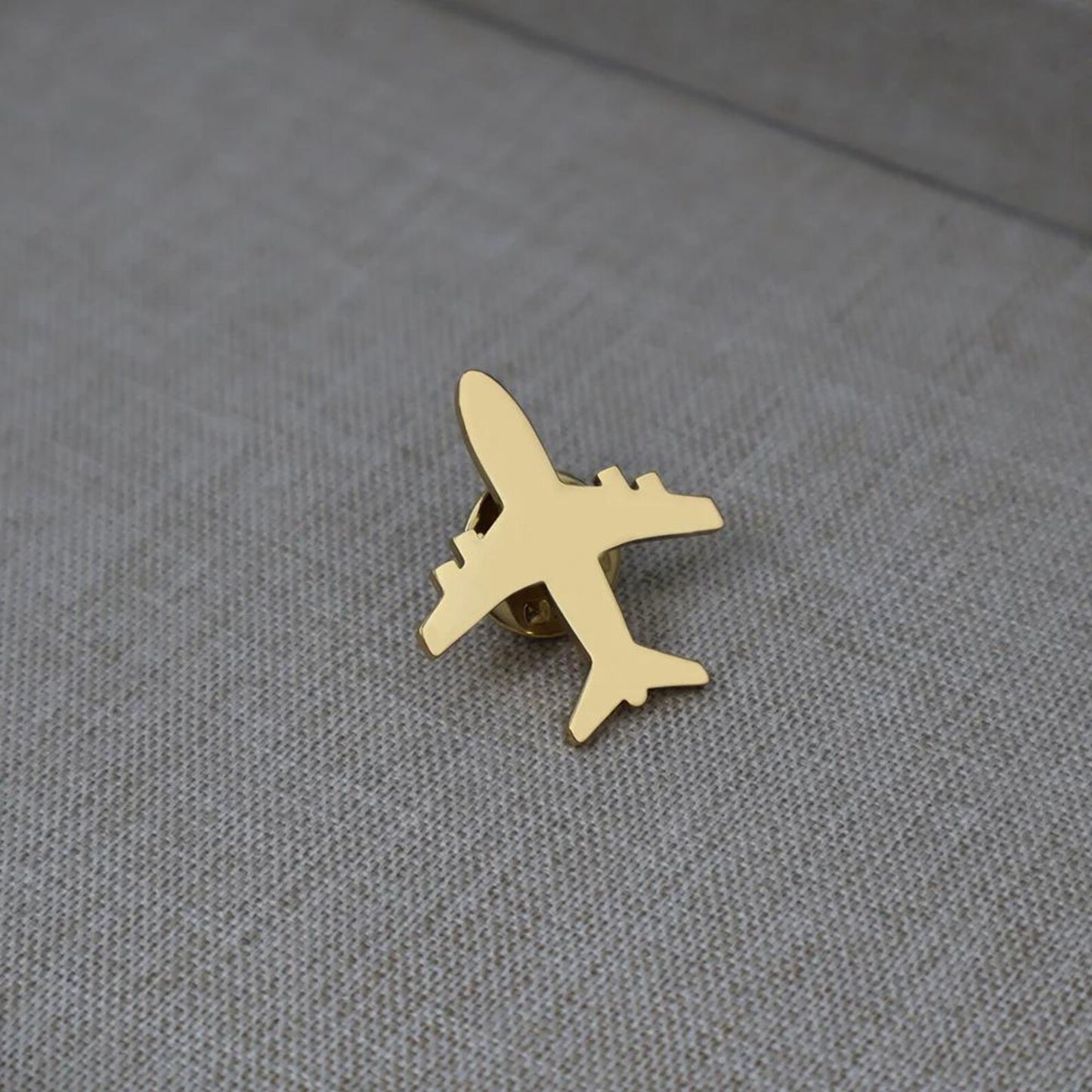 Airplane Brooch Pin, Lapel Pin for Pilot Airline Staff Cabin Crew