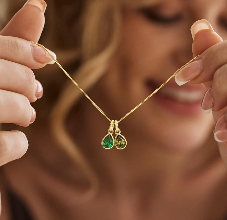 Birthstone Necklace | Gift For Her | Minimalist Necklace