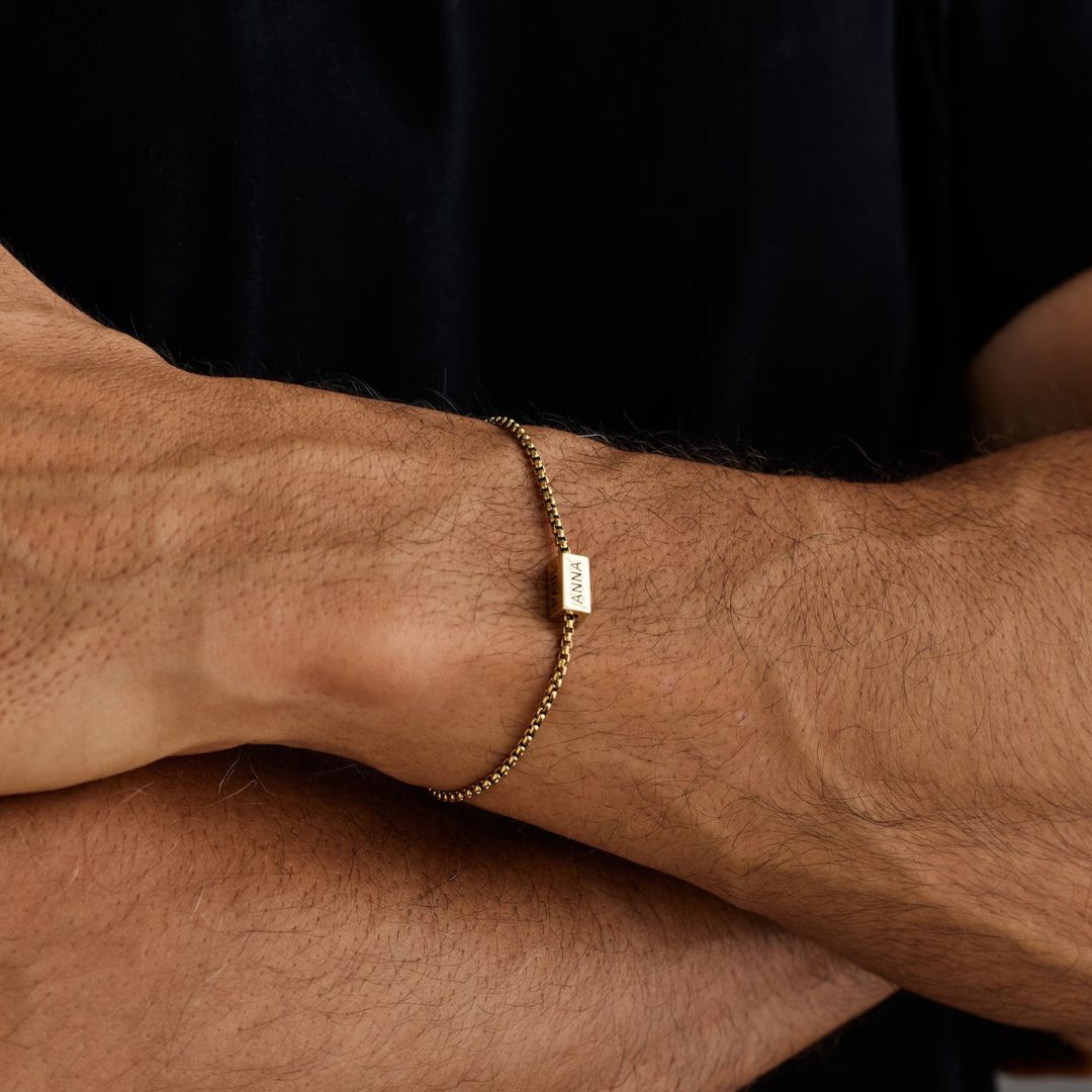 Personalized Name Bracelet For Men