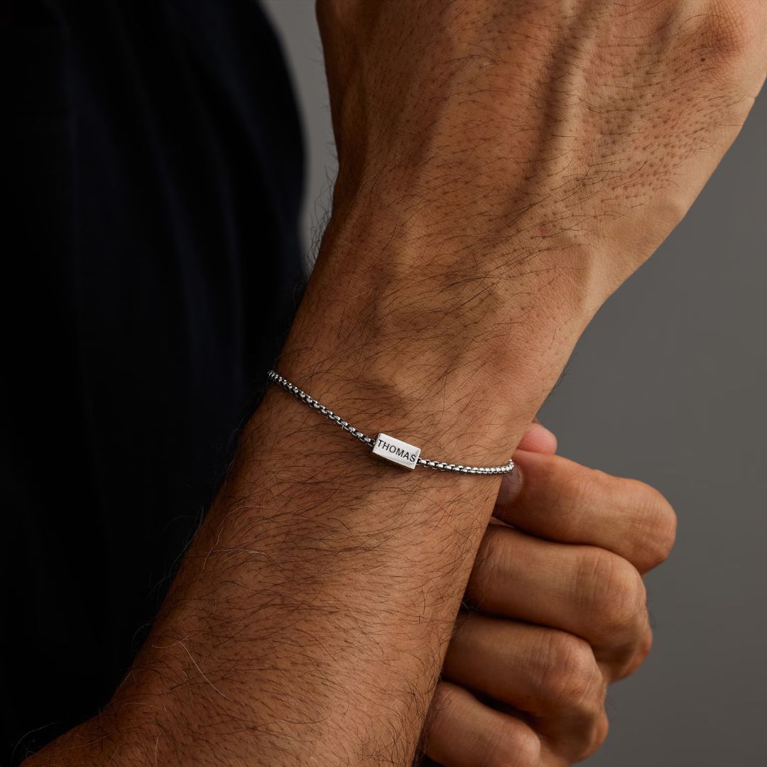 Personalized Name Bracelet For Men