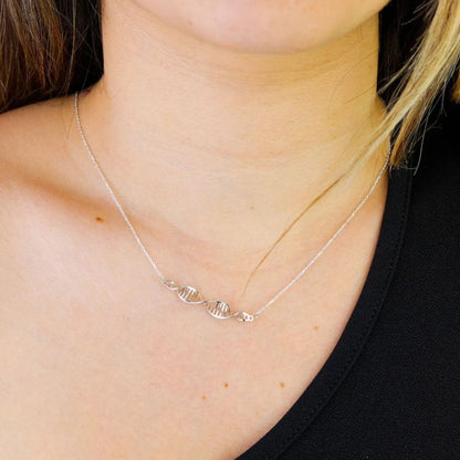 DNA Shape Molecule Necklace