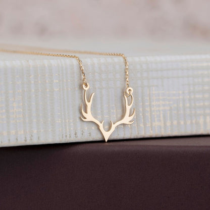 Deer Antler Necklace