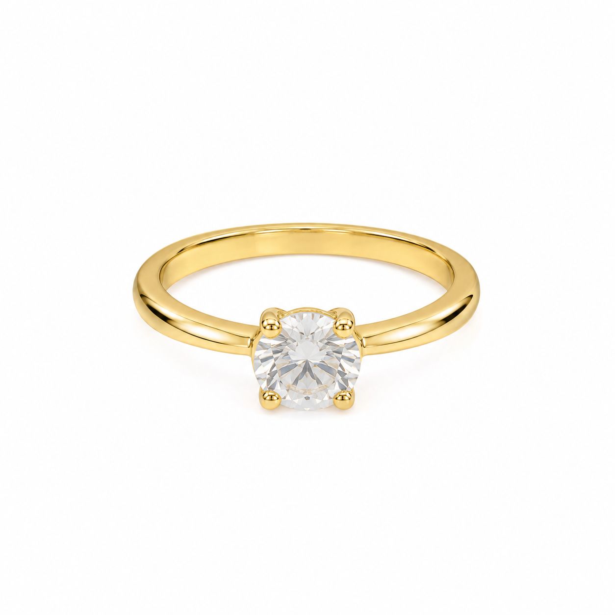 Diamond Engagement Proposal Ring