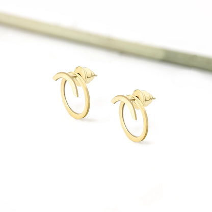 Ear Jacket Round Earrings | Modern Jewllery