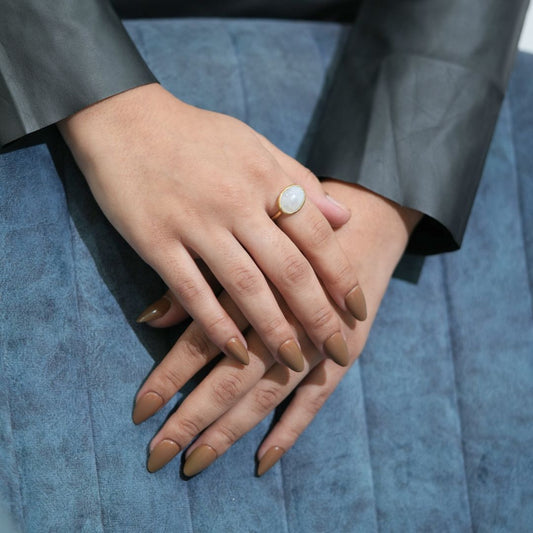Ethereal Moonstone Ring