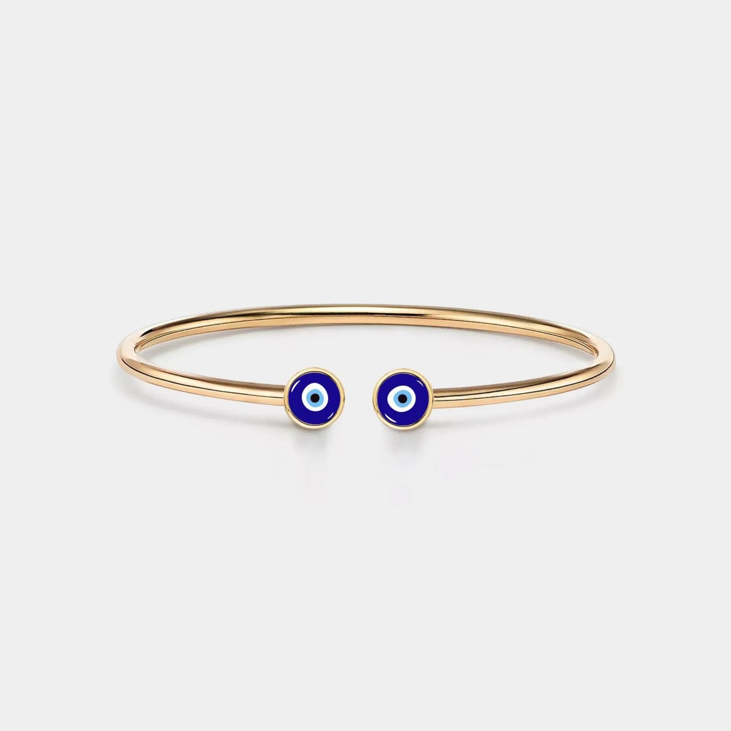 Evil Eye Bracelet - Turkish Nazar Stacking Bracelet 