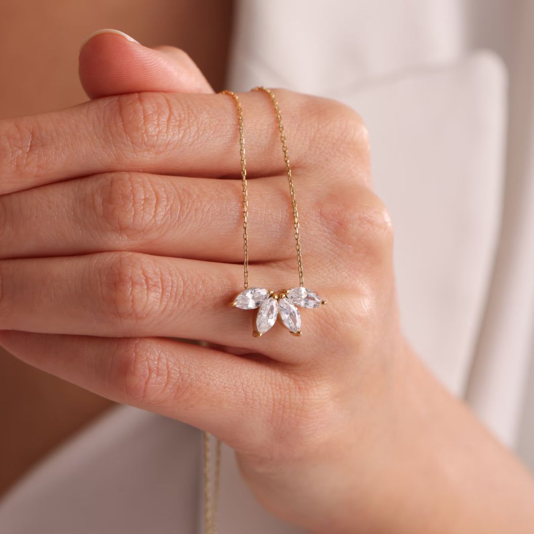 Flower Petal Necklace