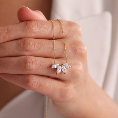 Flower Petal Necklace