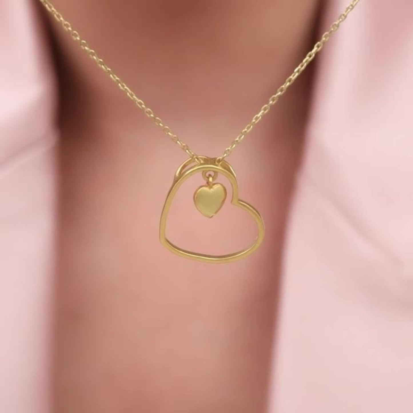 Golden Heart Necklace