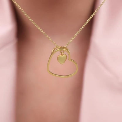 Golden Heart Necklace