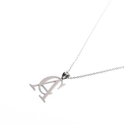 Double initial Necklace, Custom Two Letter Necklace