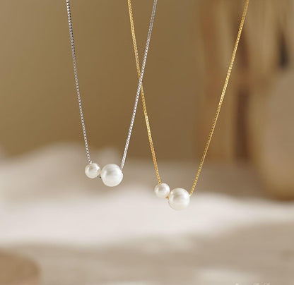 Minimalist Freshwater Pearl Necklace