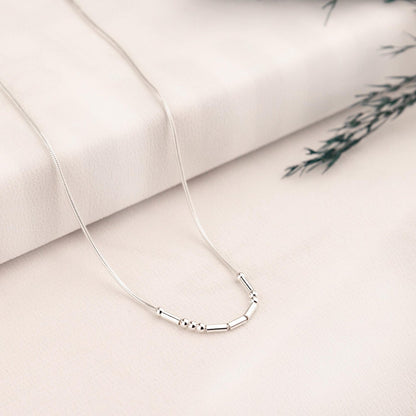 Morse Code Necklace