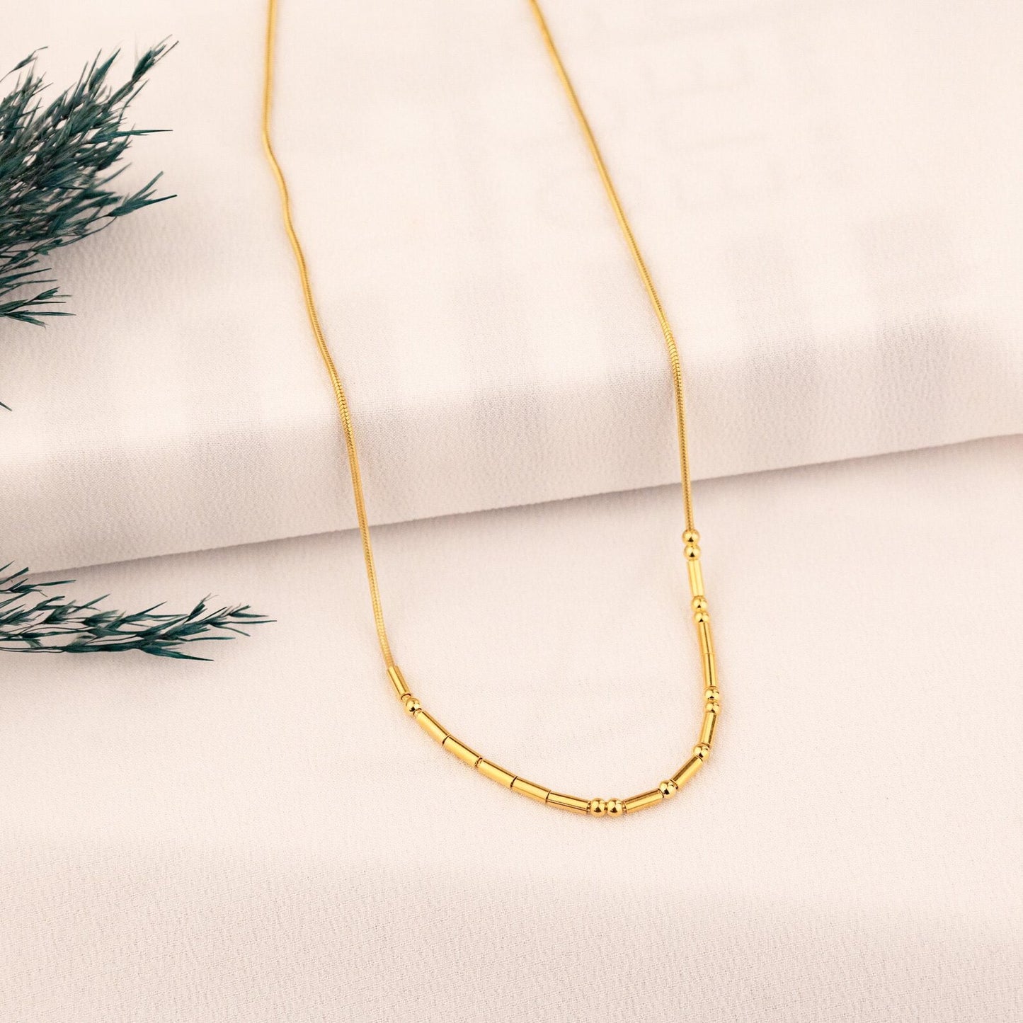 Morse Code Necklace