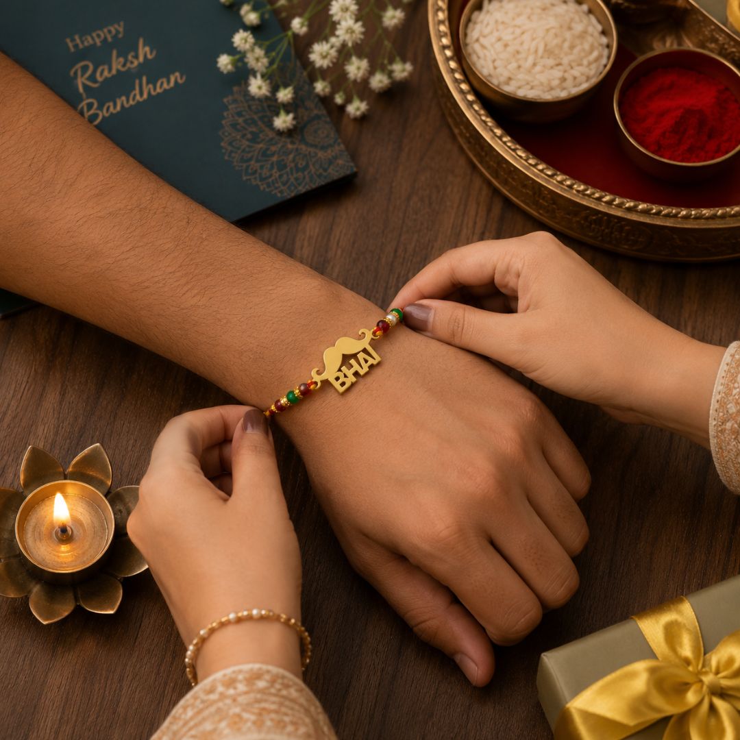 Moustache Bhai Rakhi