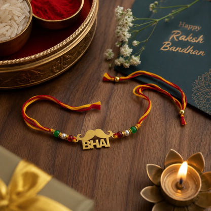 Moustache Bhai Rakhi