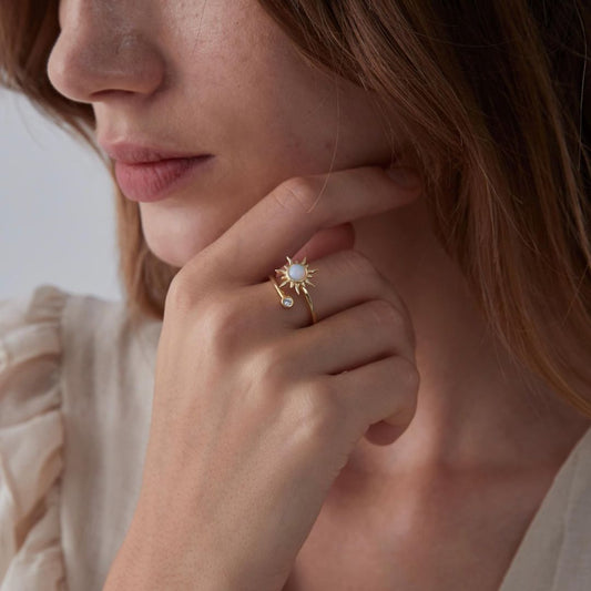 PERIMADE Opal Sun Ring