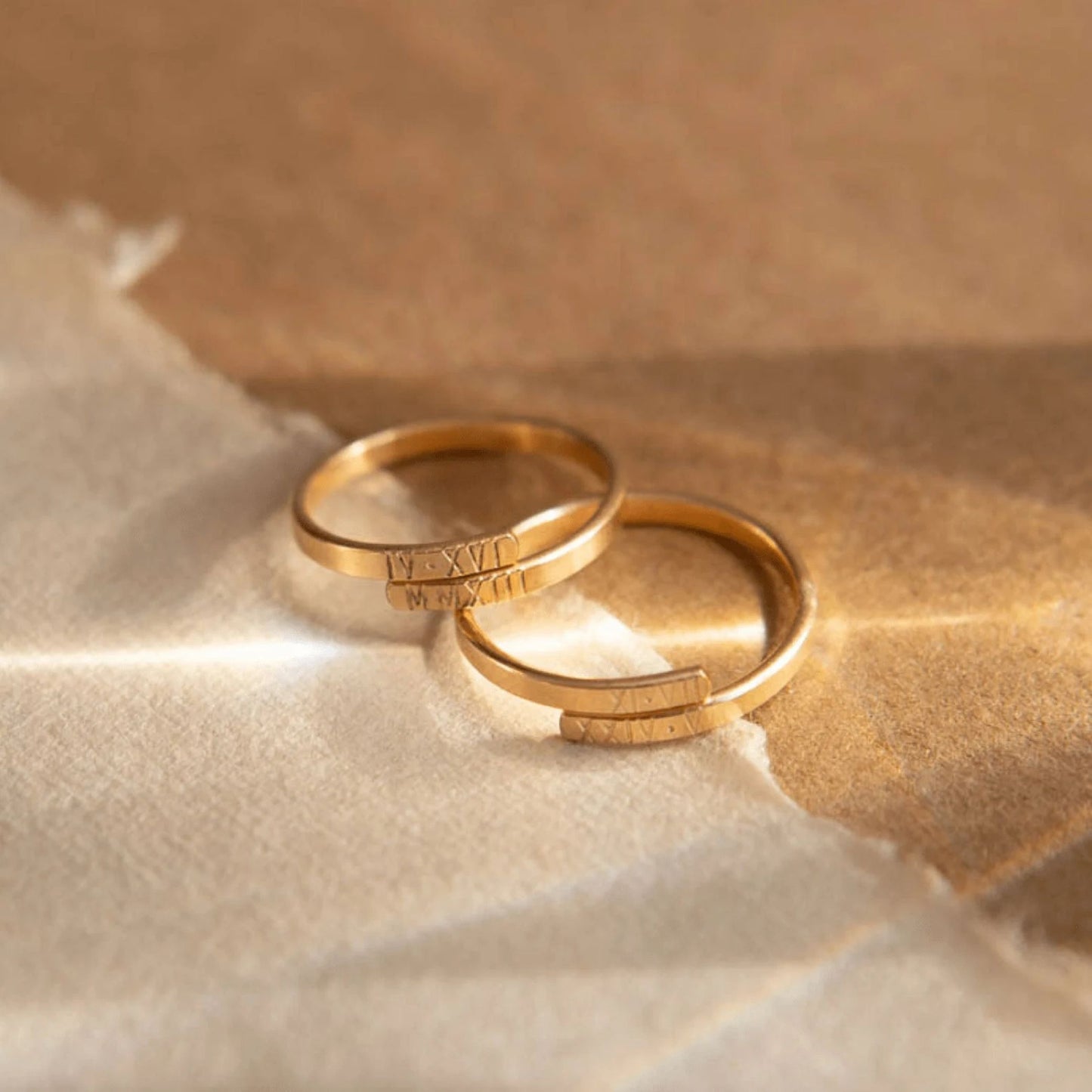 Personalized Couple Name Ring